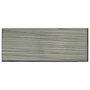 3x8 Silver Linings Glass Tile
