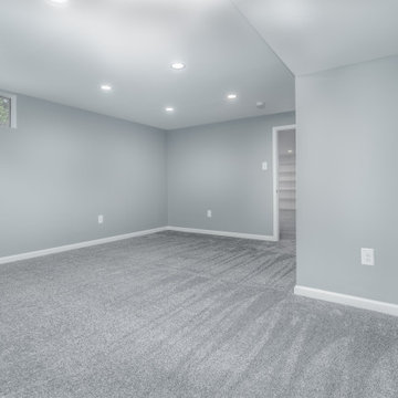Frederick Basement Transformation: Unfinished to Unbelievable