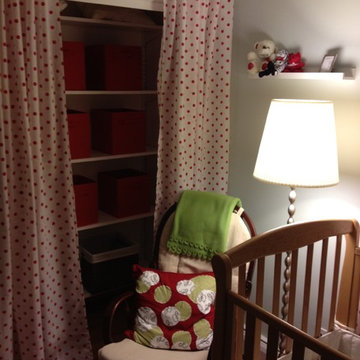 Red Polka Dot Nursery Surprise