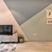 Houzz Tour: Powdery Pastels Bring a Wintery Vibe to a New Flat