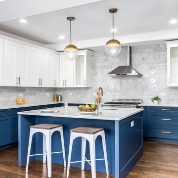 Island & Open Layout View - Tarzana