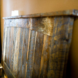 Black Timber  Reclaimed Bedroom Details - Bed Frames