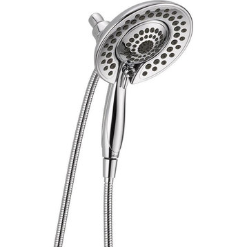 Delta Showering Components In2ition 5-Setting 2-in-One Shower, Chrome, 58569-PK