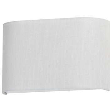 Maxim 10229 Prime 8" Tall LED Wall Sconce - White Linen
