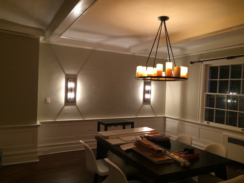 Placement Of Wall Sconces In Dining Room