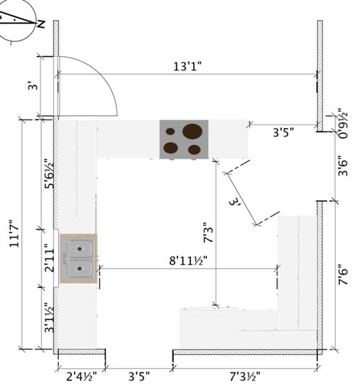 New Kitchen Layout, which do you like best?