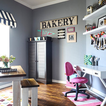 Farmhouse Kitchen and Creative Home Office