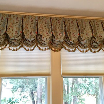 Custom Balloon Valance