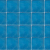 6"x6" Aqua Blue Talavera Mexican Tile, Set of 4