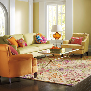 Phoebe Sand Rug Living Room