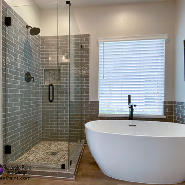 Updated and Bright Master Bathroom