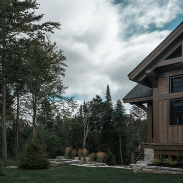 Timber frame - St-Donat