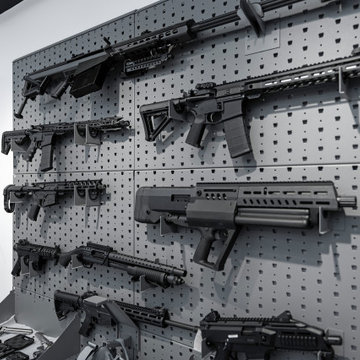 Custom Cigar and Gun Room