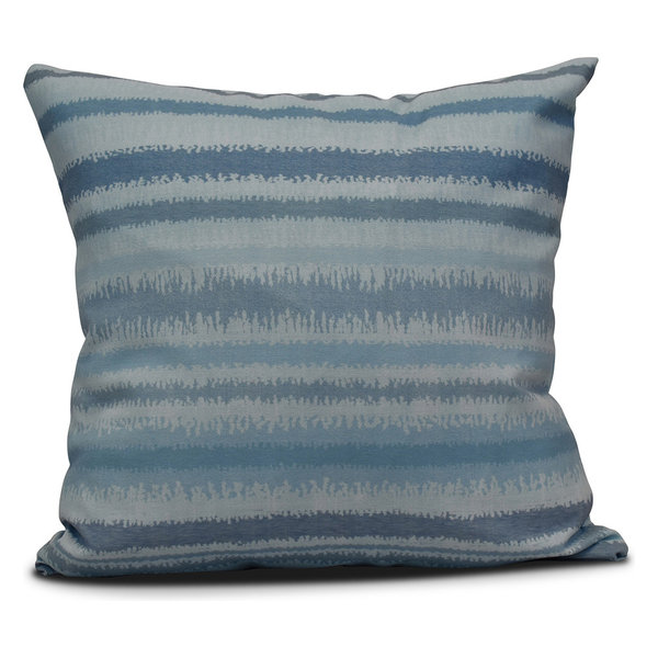 Linear Indigo Lumbar Sunbrella Elaine Smith Pillows Floral Wave Pillow