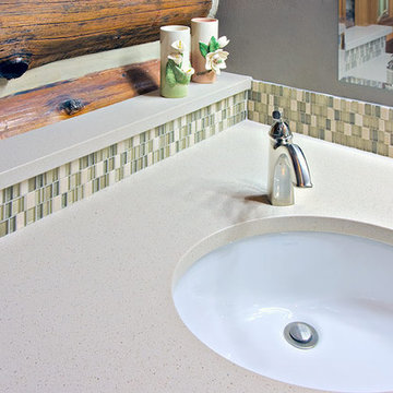 Snohomish Log Home Master Bathroom Remodel