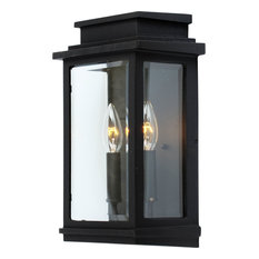 Fremont 2-Light Black Outdoor Light