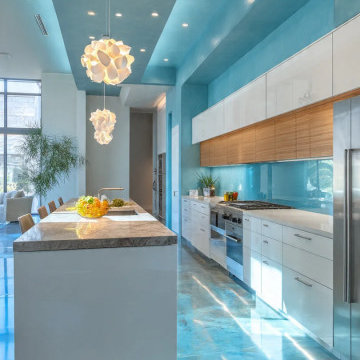 High-End Contemporary Kitchen Remodel in Preston Hollow