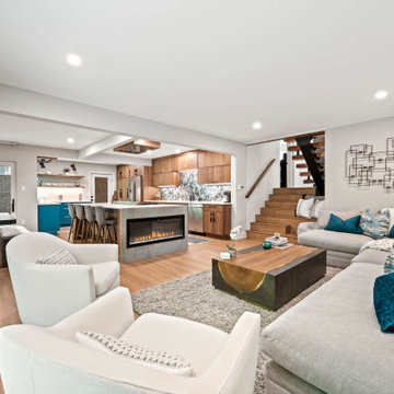 Contemporary Home Remodel in Reston