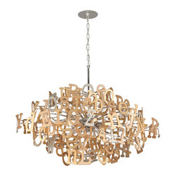Corbett Lighting - Corbett Lighting Media 6 Light Island Light - Pendant Lighting