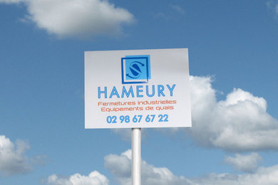 Panneau Publicitaire Hameury