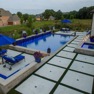 Modern Colleyville Pool & Spa