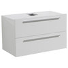 Medio 32" Bathroom Cabinet, Base: White, Base Only, Without Sink