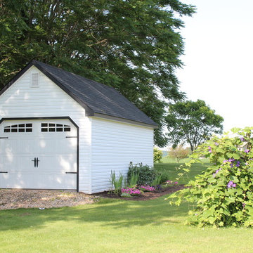 12'x24' Vinyl New England Barn
