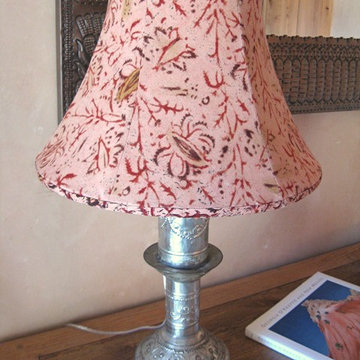 Custom lamp in Guest Room