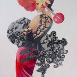 original artwork "red Cherry" - Home Decor