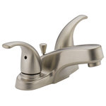 Delta - Peerless Two Handle Bathroom Faucet Brushed Nickel - Delta is committed to supporting water conservation around the globe and has been recognized as WaterSense Manufacturer Partner of the Year in 2011, 2013, and 2014.