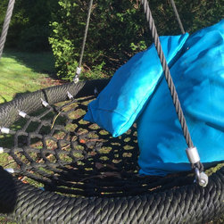 Nest Swing suspended group swing by Treehouse Life Ltd. - Garden Swing Seats