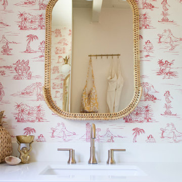 Beach Bungalow Powder Room