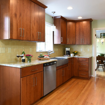 Kettering Rookwood Tile Kitchen