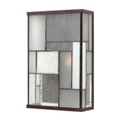 Outdoor Mondrian 2-Light, Buckeye Bronze