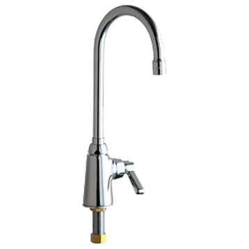 Chicago Faucets 350-E35ABCP Single Supply Sink Faucet