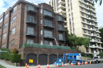Exterior painting and water leak rectification of balconies at Point Piper