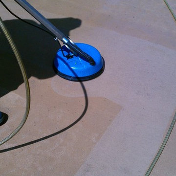 Del Mar Country Club Stone & Concrete Driveway, Walkways and Pool Surround
