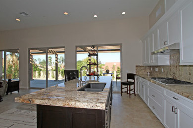 Kitchen - mid-sized contemporary kitchen idea in Other