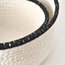 Scandinavian Decorative Bowl Set, Black Trim, Set of 3