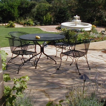 Patio by the meadow