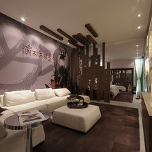 wooden partition
