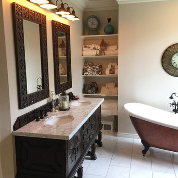 Master bathroom renovation in Corinth, TX