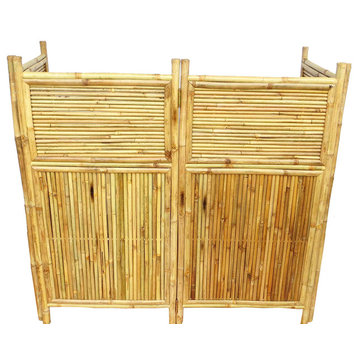 Master Garden Products 4-Panel Bamboo Screen Enclosure, 24x48"