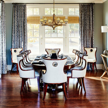Stately Lake Lanier Home: Great Room, Dining Room and Master Suite Redesign