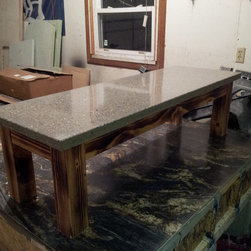 Grey Concrete Coffee Table - Coffee Tables