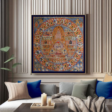 Antique Puri Pattachitra Painting as Wall Art