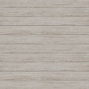 3122-11210 Ozma Wood Plank Wallpaper in Light Grey Neutral Classic Farmhouse