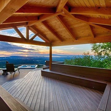 Sidorof - 180 degree panoramic views of Anchorage and the inlet