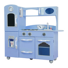 Blue Wooden Play Kitchen shop wooden play kitchen kids products on houzz Blue Wooden Play Kitchen shop wooden play kitchen kids products on houzz