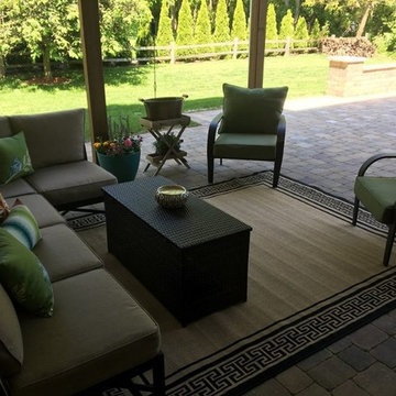 Paver Patio and Fire Pit